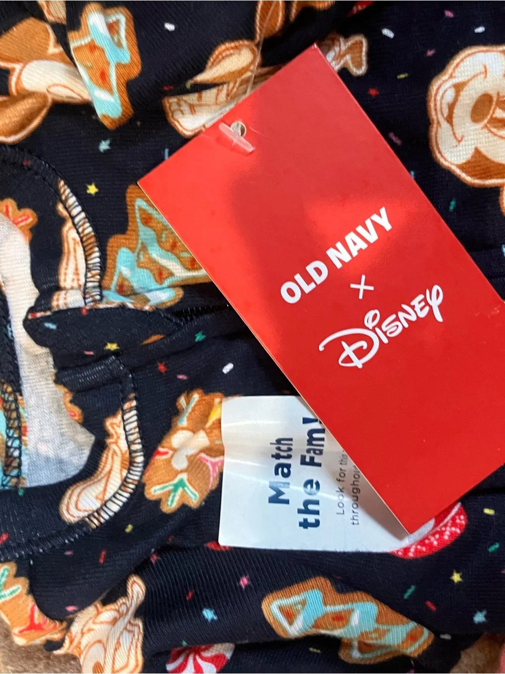 NWT Old Navy Baby Footed Pajamas Newborn Christmas Disney set
